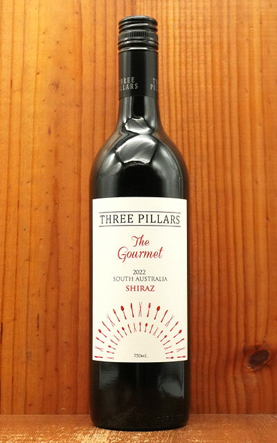 スリー ピラーズ ザ グルメ シラーズ 2022 750ml オーストラリア 赤THREE PILLARS The Gourmet Shiraz 2022