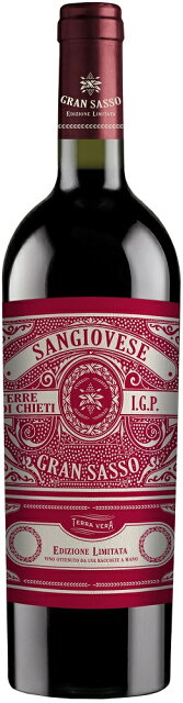 サンジョヴェーゼ テッレ・ディ・キエティ グラン・サッソ 赤 Sangiovese Terre di Chieti イタリア アブルッツォ