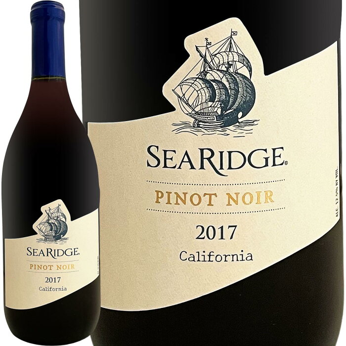 赤ワイン シーリッジ・カリフォルニア・ピノ・ノワール(最新ヴィンテージをお届け) アメリカ 750ml ピノノワール ブドウ酒 結婚記念日 お祝い 誕生日プレゼント クリスマス 記念日 新世界 ニューワールド 辛口 ミディアムボディ ワイン 赤 ギフト プレゼント サクラアワード