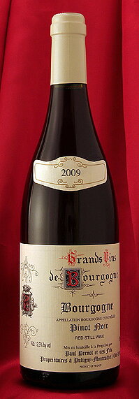Paul PernotBourgogne Pinot Noir ブルゴーニュ・ピノ・ノワール ポール・ペルノ Peaul Pernotフランス ブルゴーニュ