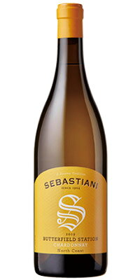 セバスチャーニ シャルドネ "バターフィールド ステーション" ノース コースト [2023] （正規品） Sebastiani Chardonnay Butterfield Station [白ワイン][アメリカ][カリフォルニア][ソノマ＋レイク＋セントラルコースト][750ml]